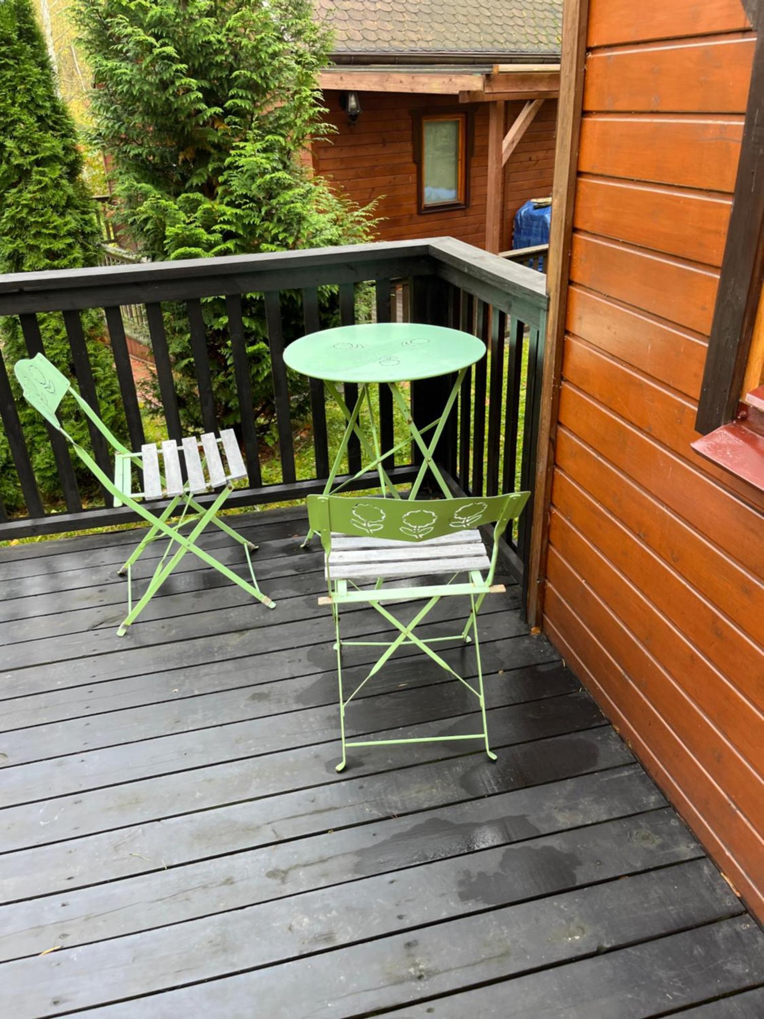 Domek Caloroczny Hawaje Nad Jeziorem Kazub Cieciorka Exteriör bild
