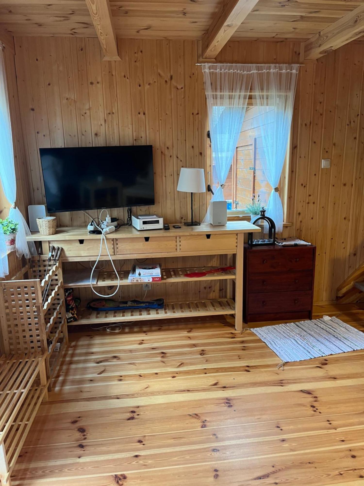 Domek Caloroczny Hawaje Nad Jeziorem Kazub Cieciorka Exteriör bild