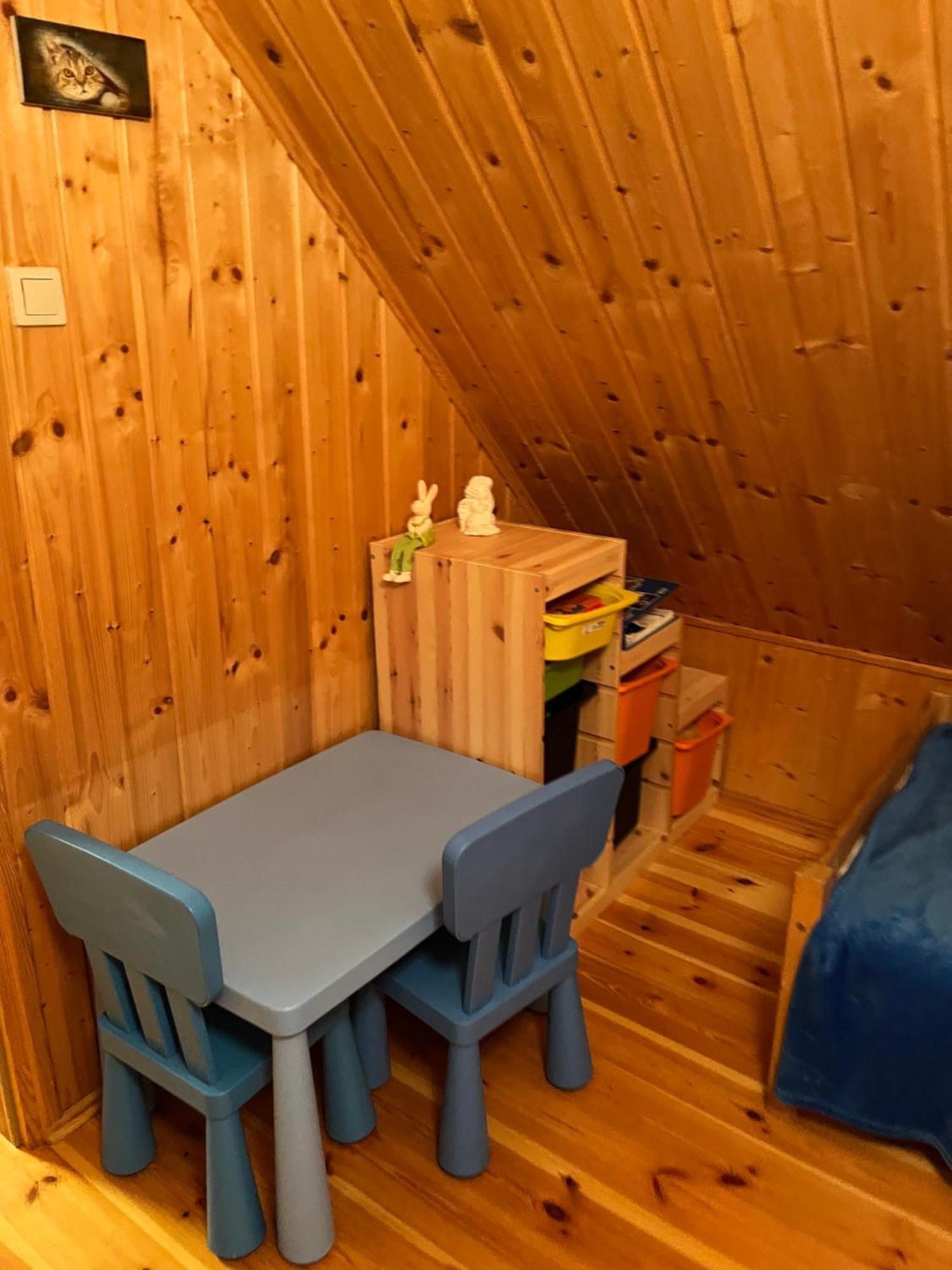 Domek Caloroczny Hawaje Nad Jeziorem Kazub Cieciorka Exteriör bild