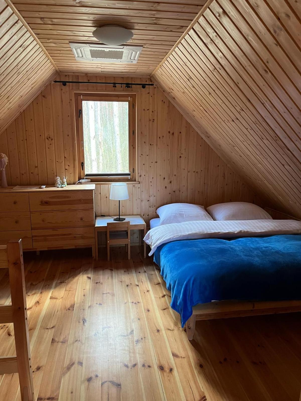 Domek Caloroczny Hawaje Nad Jeziorem Kazub Cieciorka Exteriör bild